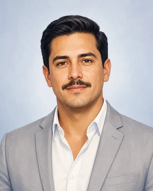 Retrato ilustrativo de Emilio P.