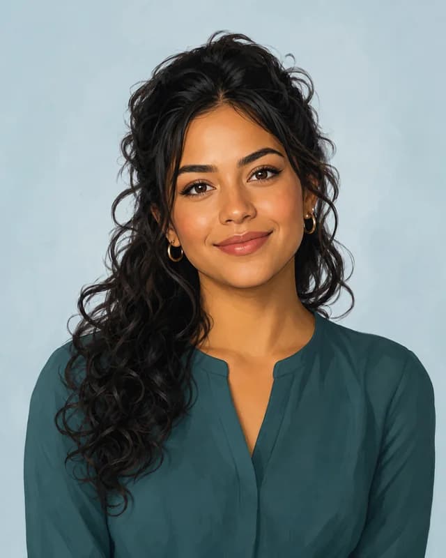Retrato ilustrativo de Valeria N.